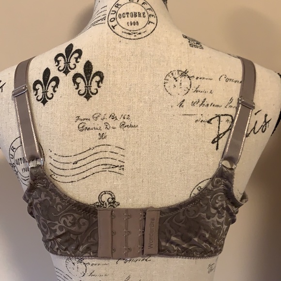 High support grey/purple bra - Picture 2 of 3